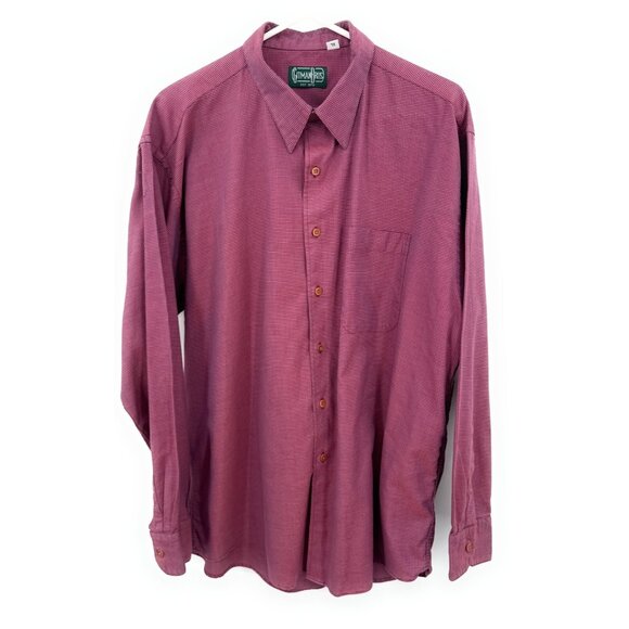 Gitman Bros. Other - Gitman Bros Mens Long Sleeve Shirt Red Size XL